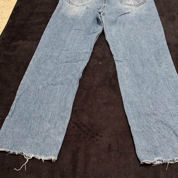 SONG Blue Boyfriend Jeans with Distressed Details - Picture 7 of 8